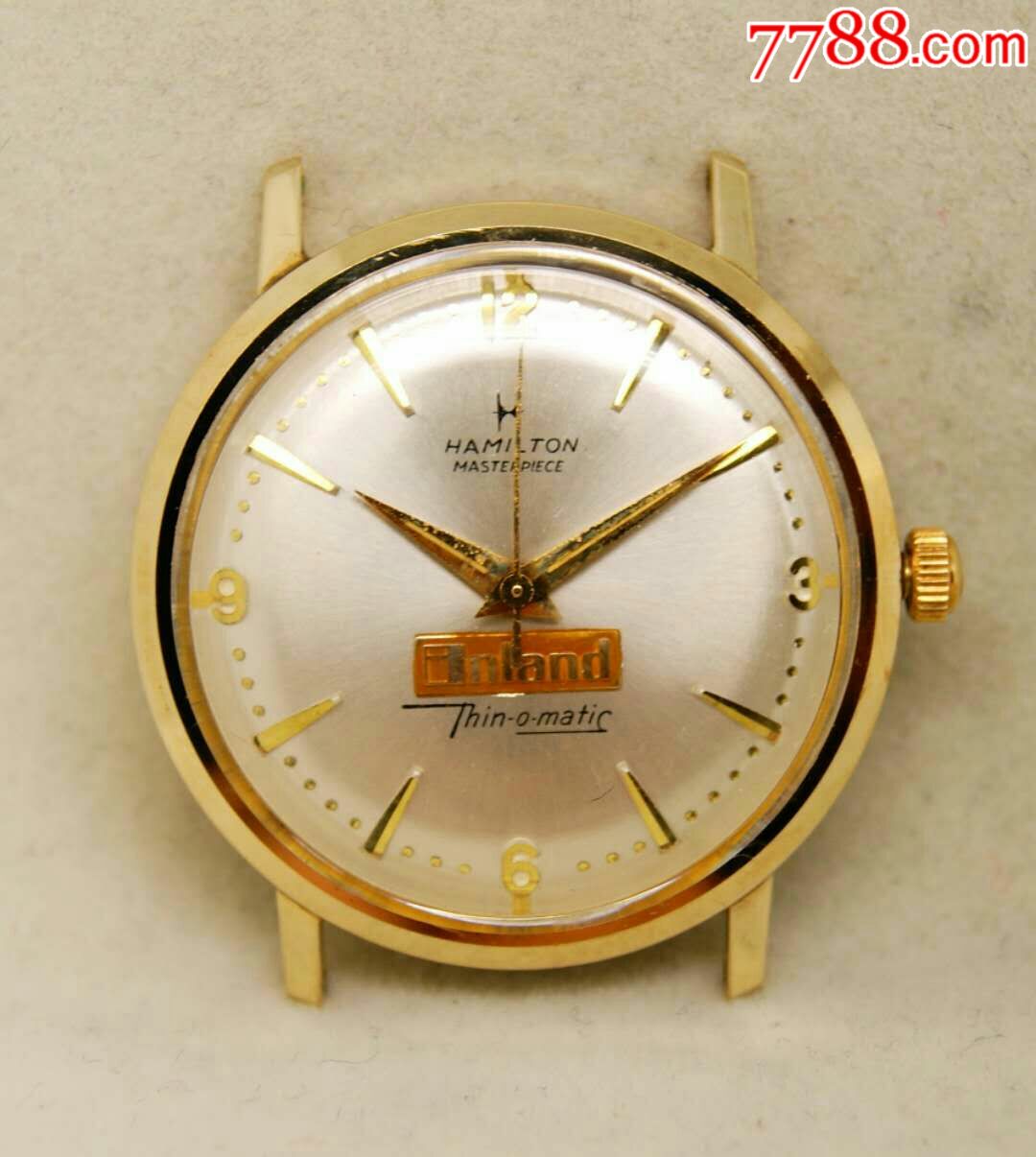 瑞士原装汉密尔顿包金自动男表