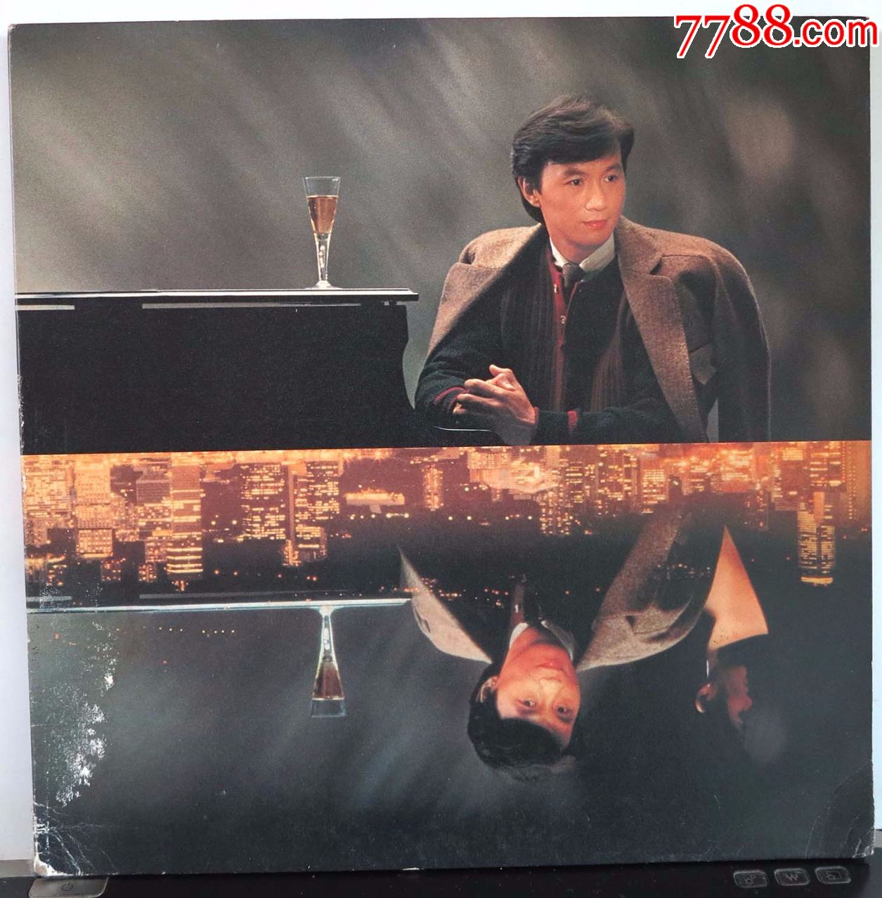 许冠杰新的开始黑胶唱片lp1983年香港原版豪华折页装