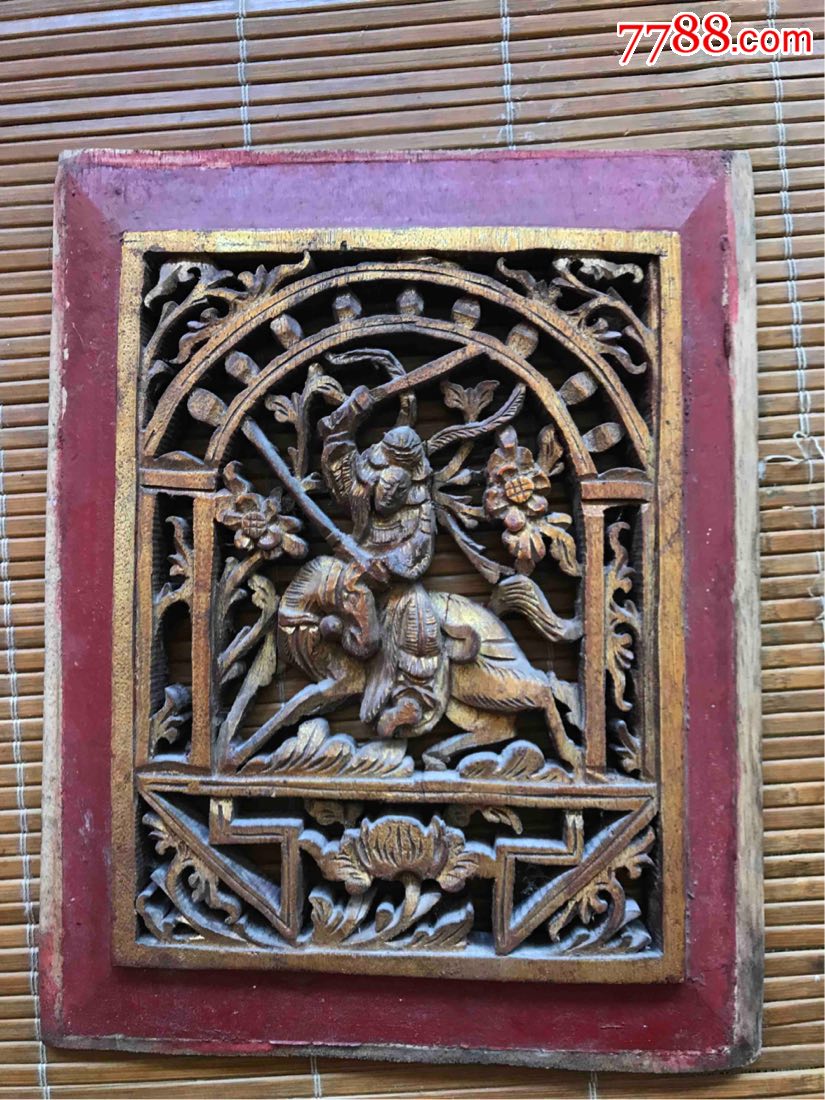 花鸟一套雕版雕板/木刻/木雕艺术品/木雕版/花板/画板/刻板/木板雕 