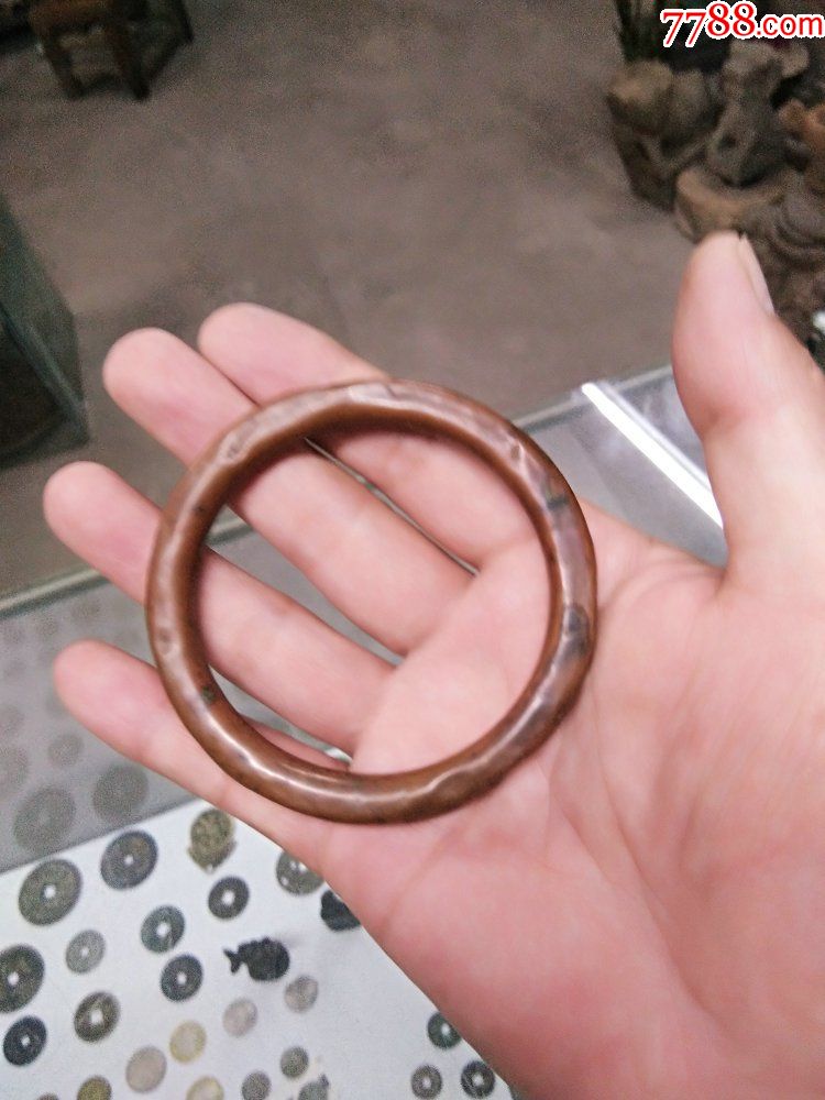 明代紫铜手镯