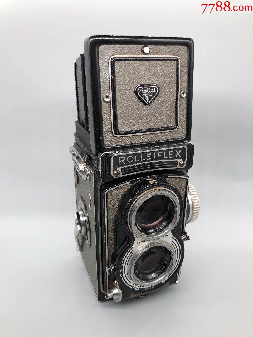 禄莱rolleiflex中画幅双反相机照相机古董相机品相如图