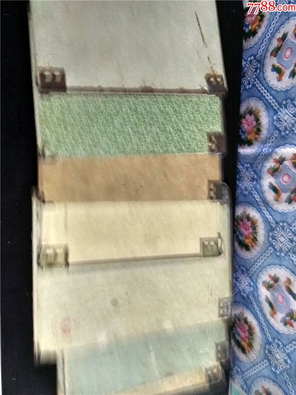 上世纪50-70年老式本夹子老学习用品怀旧物品7本合售.