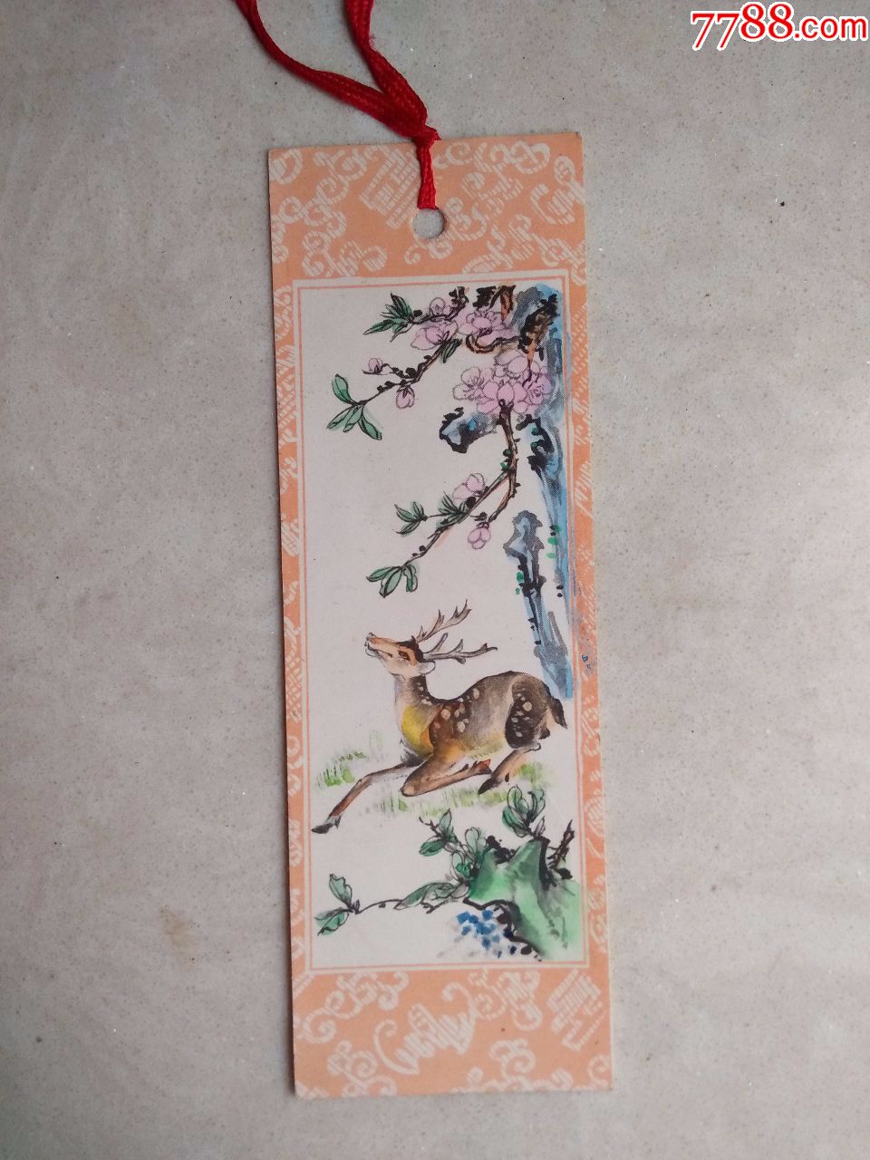 梅花鹿书签