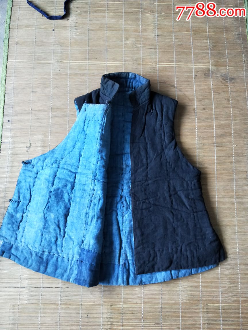 粗布马甲._其他服饰_农家手工千层底布鞋【7788收藏__收藏热线】