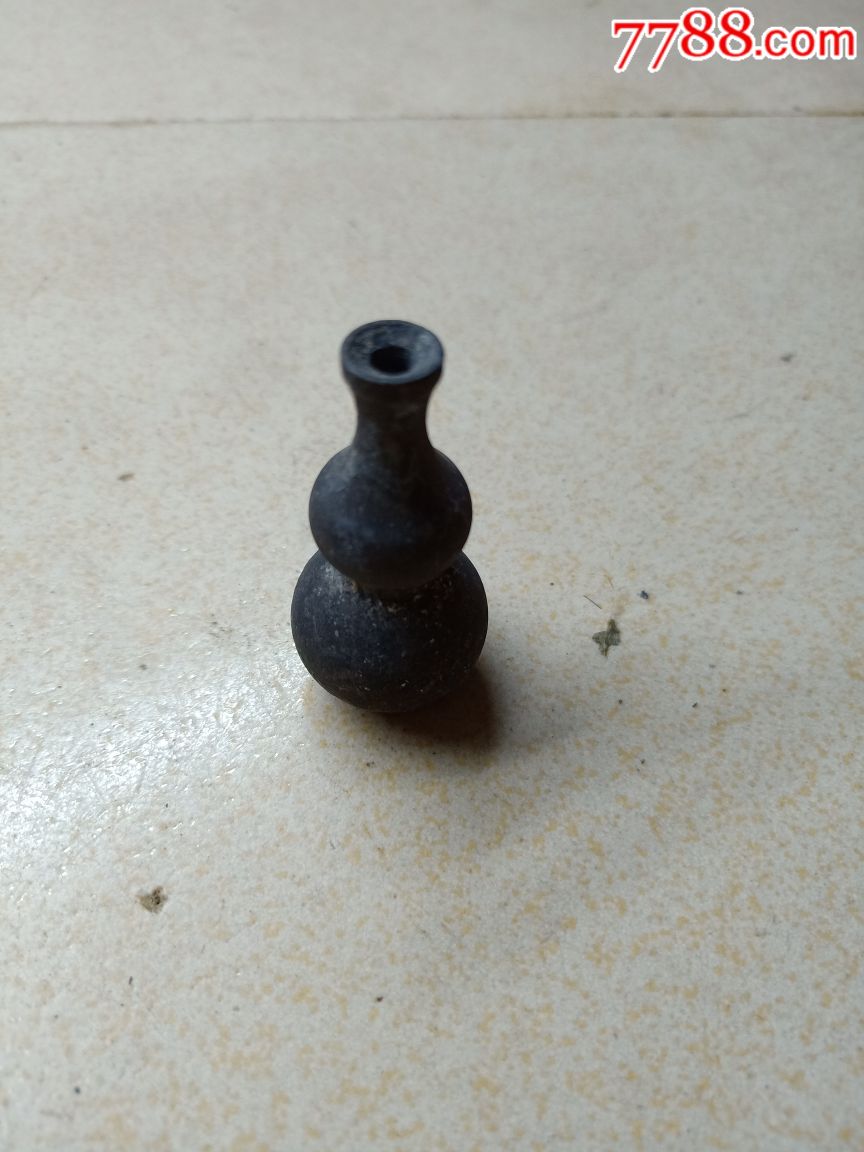 老物件小铜香插