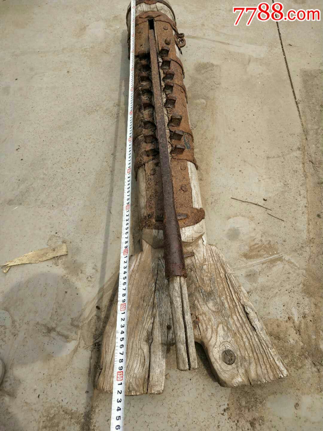 清代老榆木铡刀批发全品