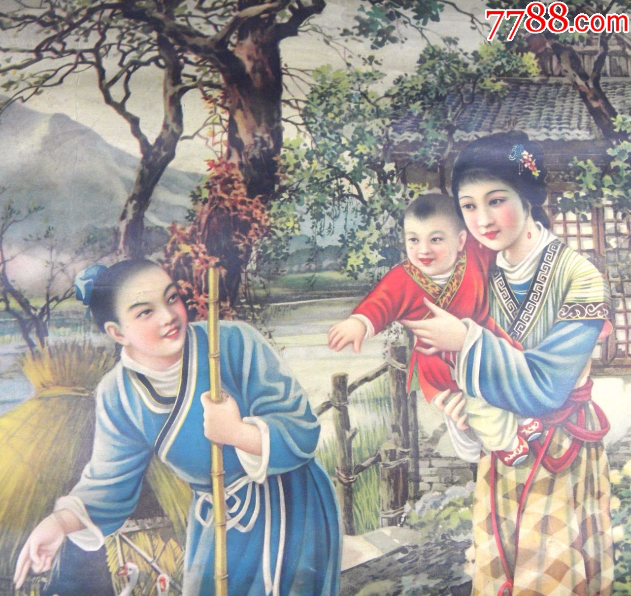 24孝--为母埋儿幸得黄金.