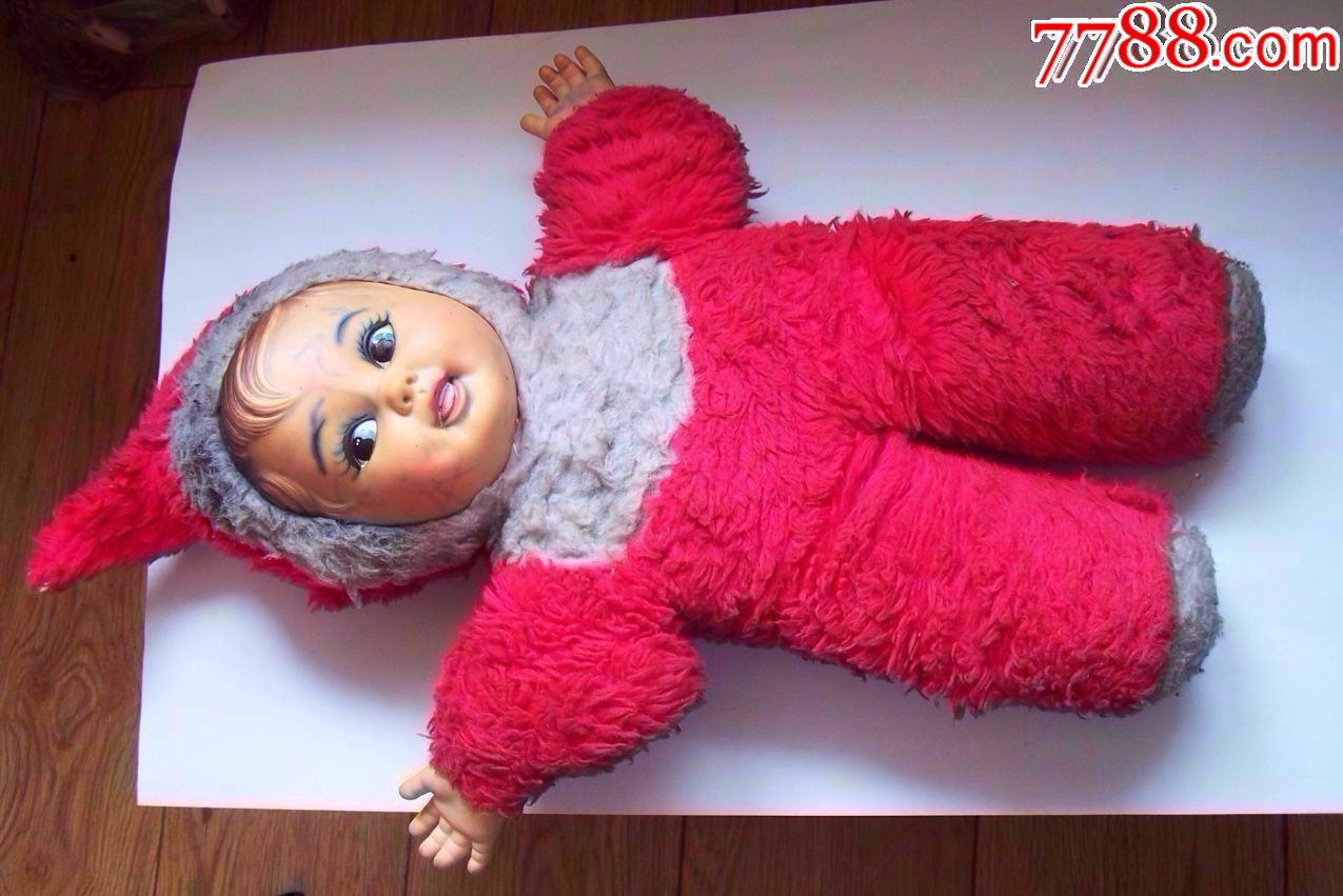 七十年代,胶皮娃娃,图可放大