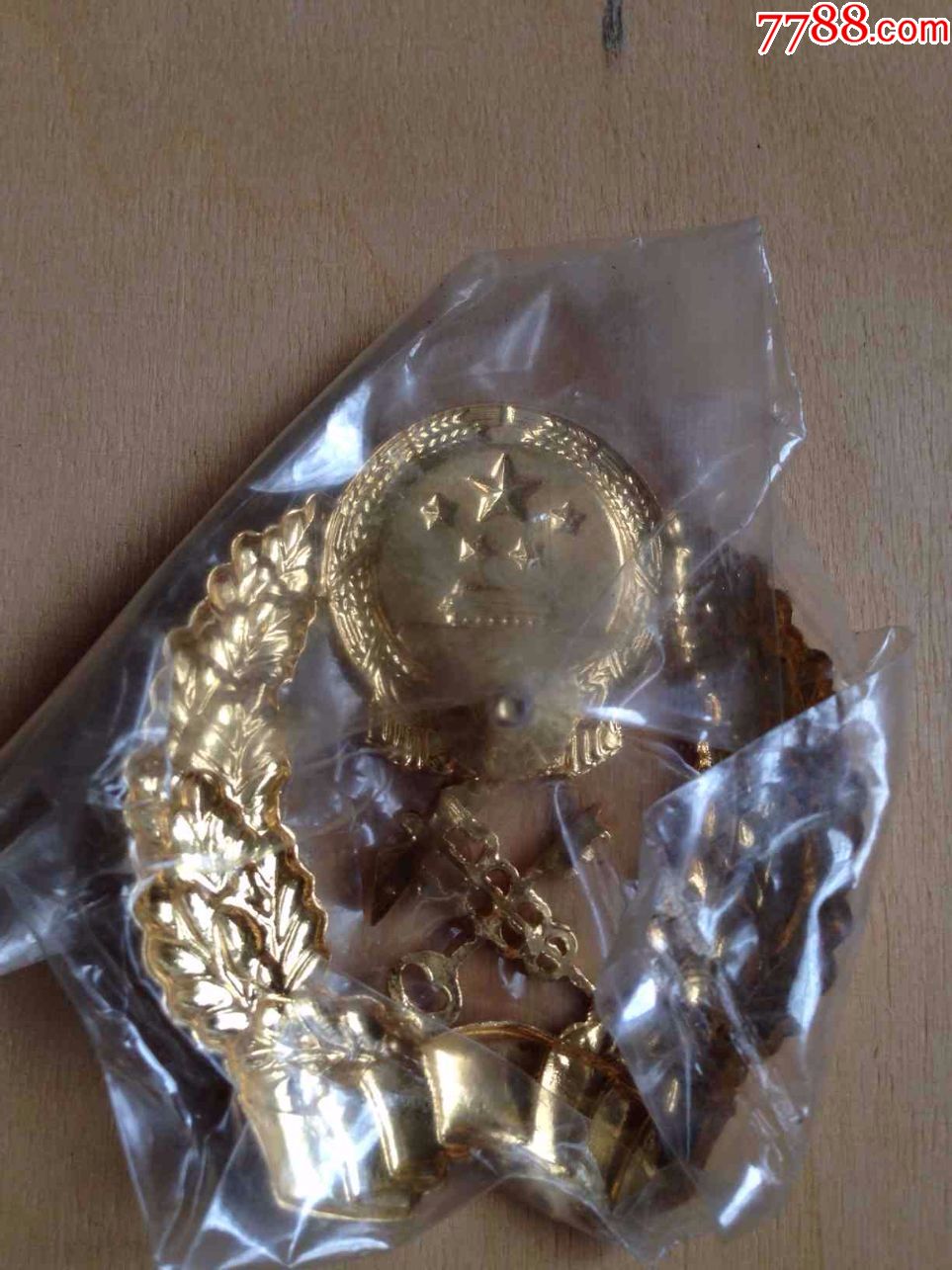 老式海关收藏帽徽**全新*品佳如图