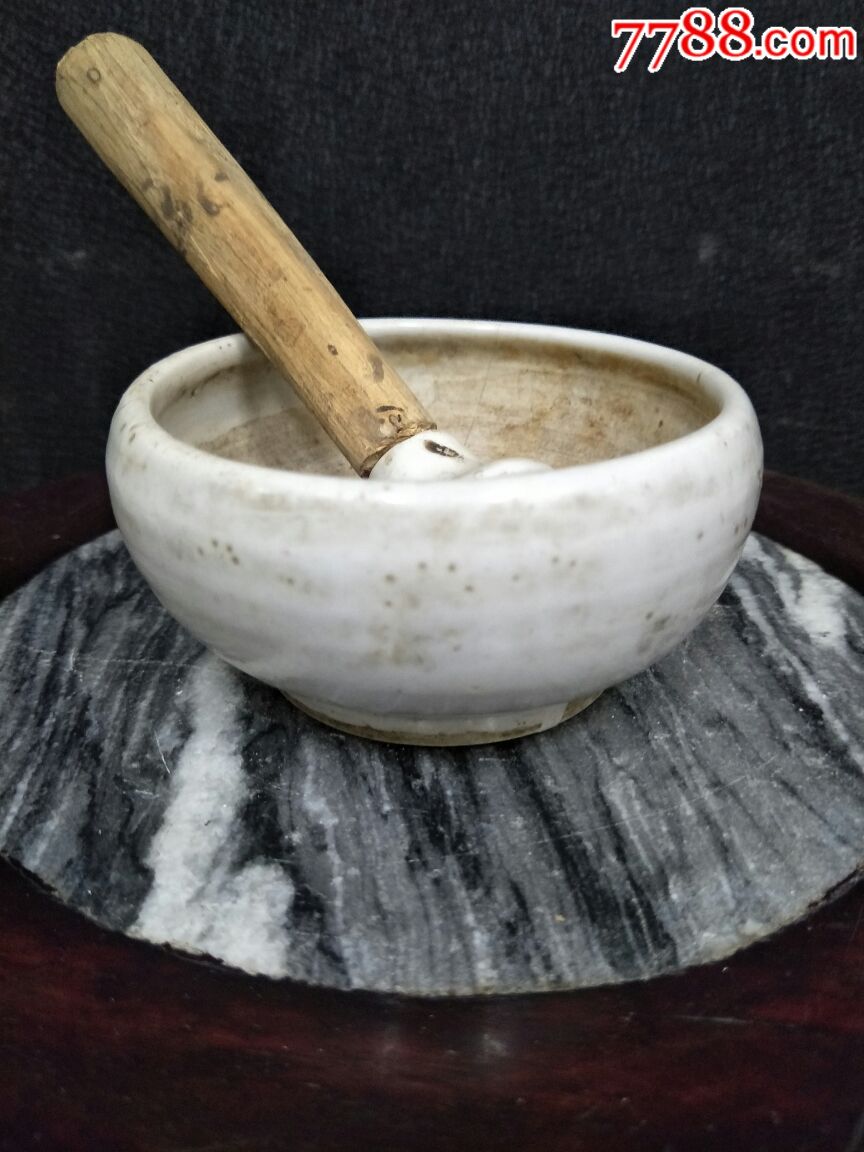 民国德化捣药罐!