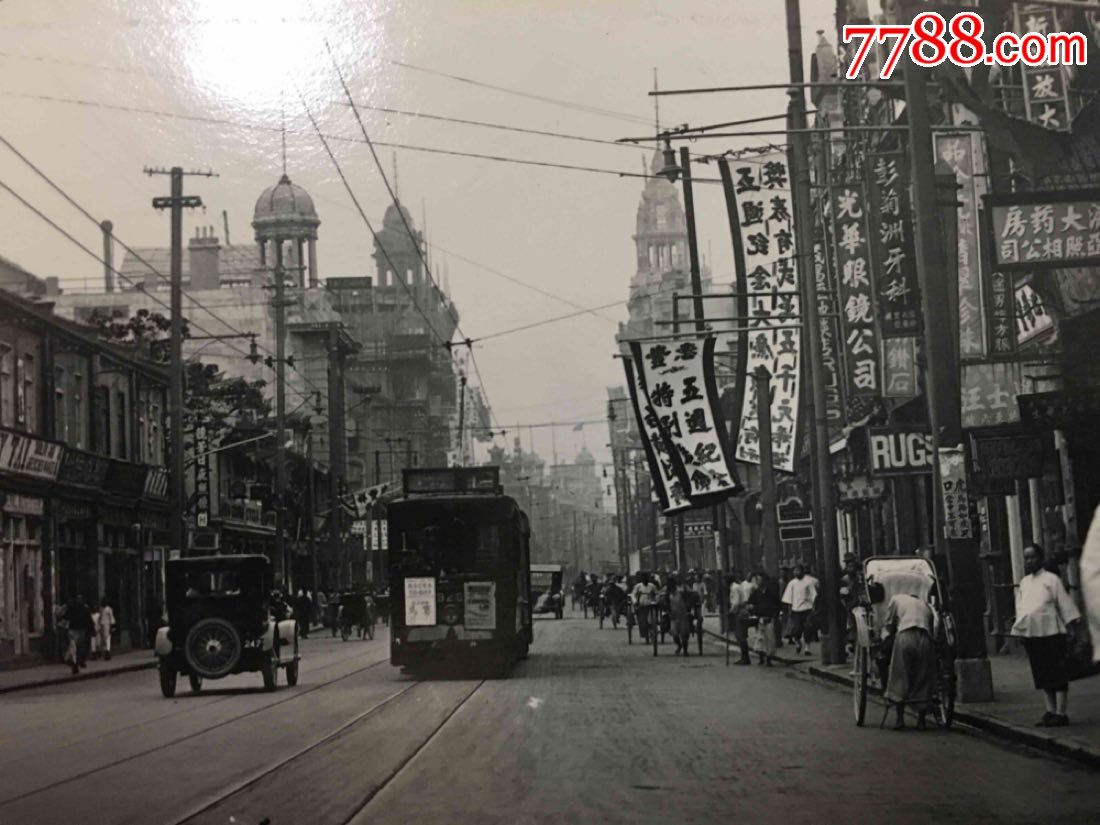 【照片珍藏】民国20年代上海街市建筑照片