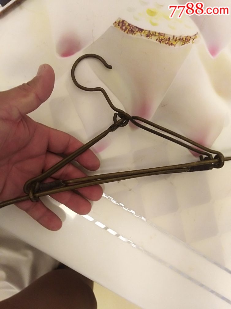 可以伸缩的纯铜手工制作晾衣架39包邮
