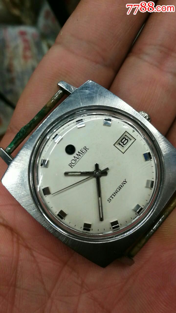 罗马外方内圆大表经日志手动表,表经34