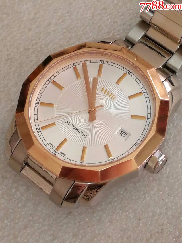 vasto华斯度,男士机械全自动,意大利奢侈品品牌,佩戴超棒
