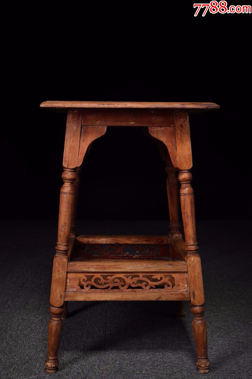 民国时期苏作银杏木茶几