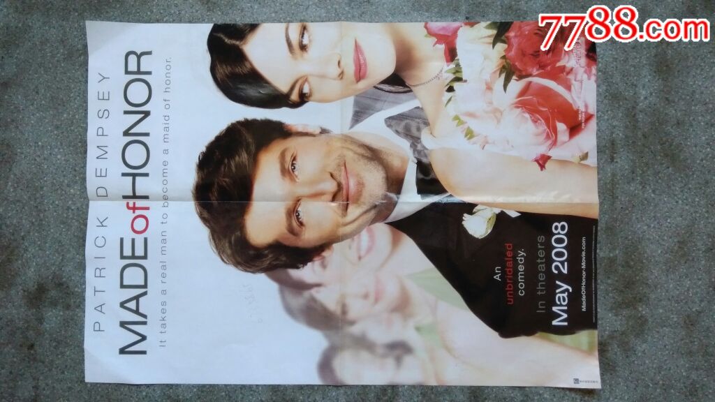 电影海报--新郎不是我\/决胜21点(看电影)4开8品