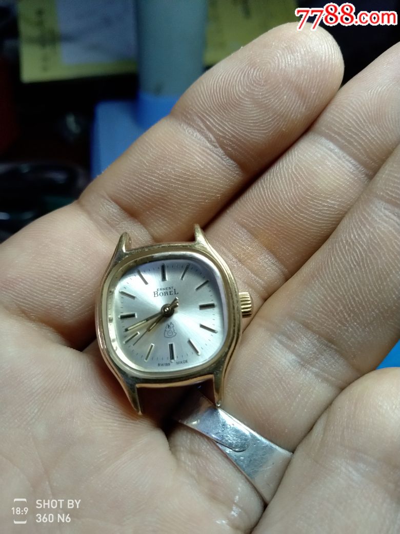 瑞士依波路女表镀金