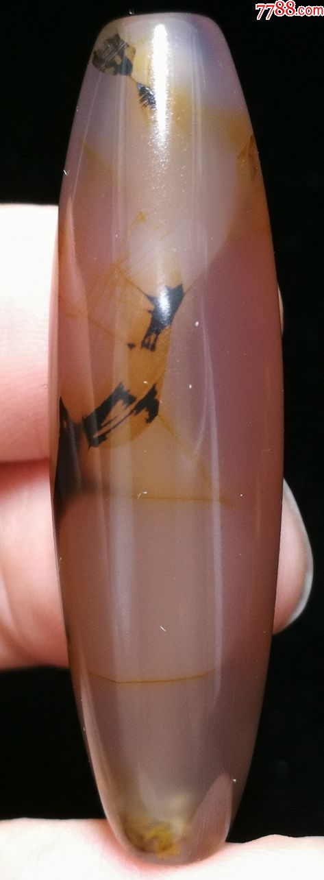 超美龟裂纹冰料蒙天珠