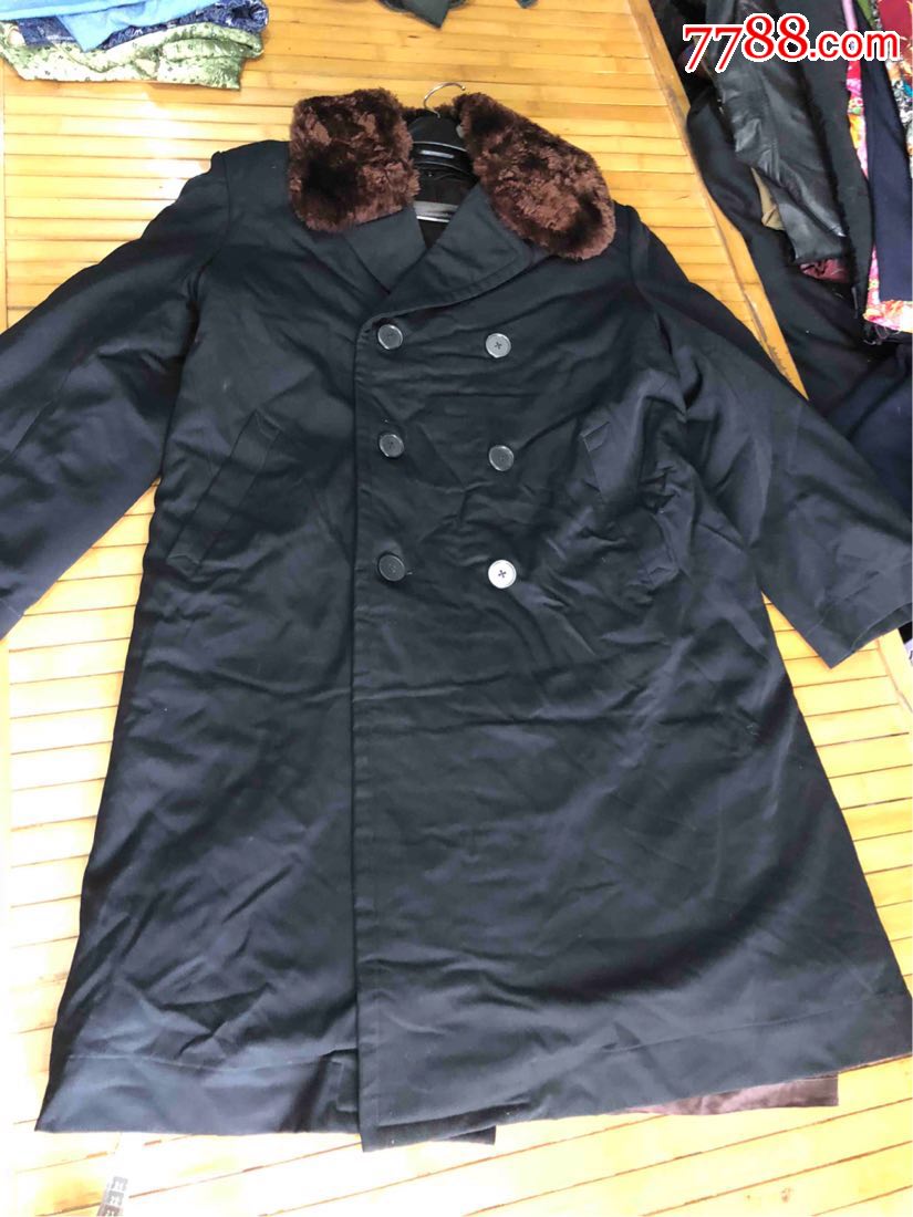 民国狐狸皮男式大衣