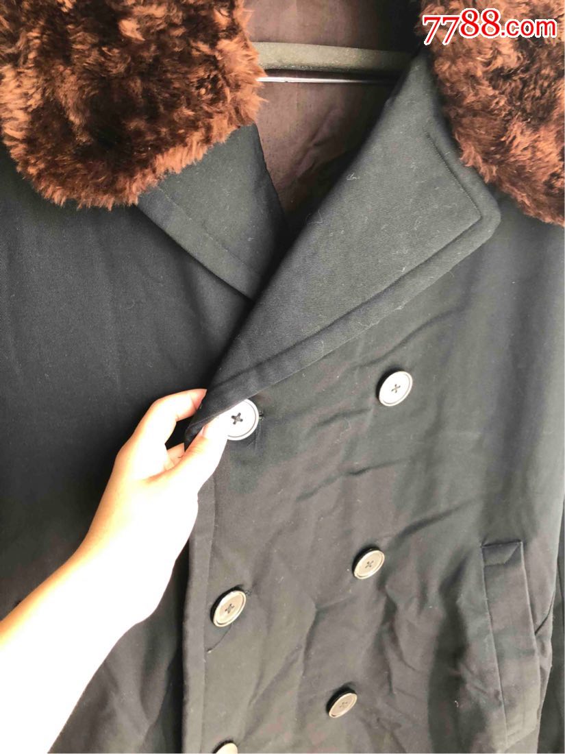 民国狐狸皮男式大衣