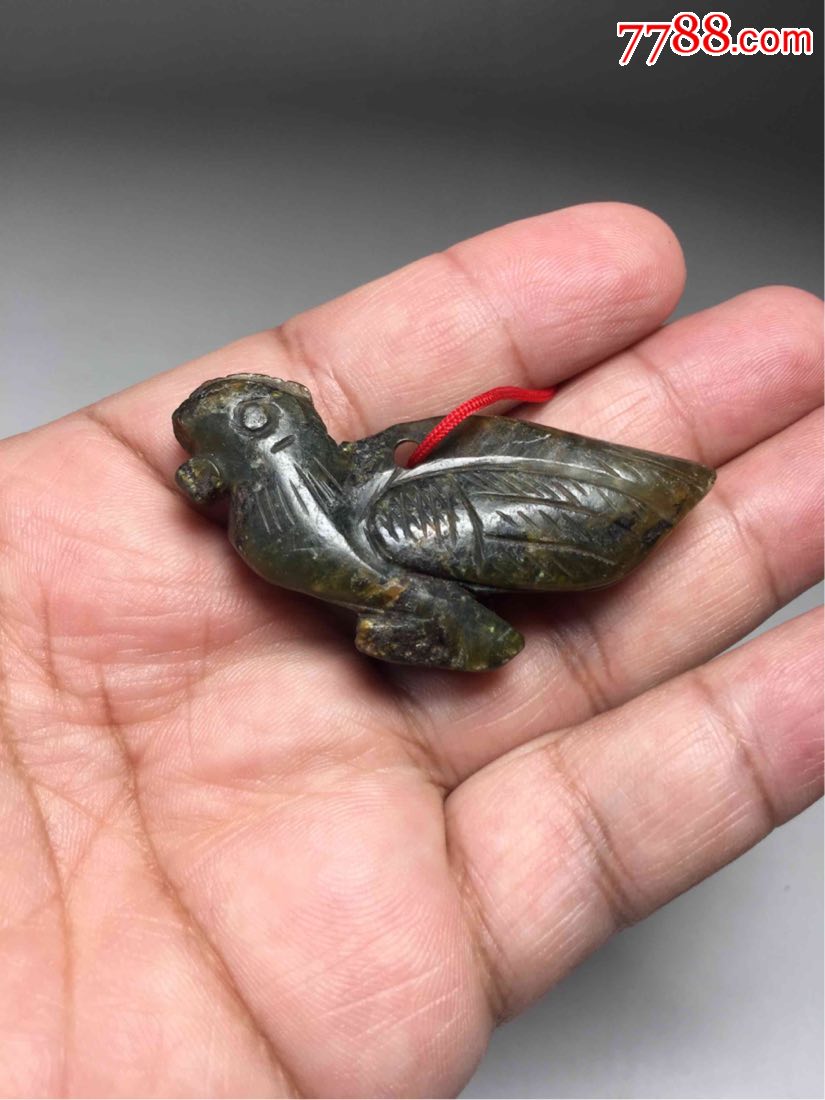 宋代玉鸟
