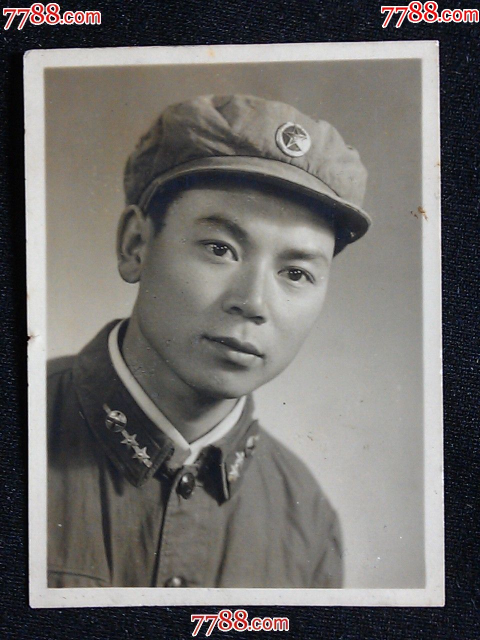 五十年代老照片祖国需要我参军尺寸35x48公分