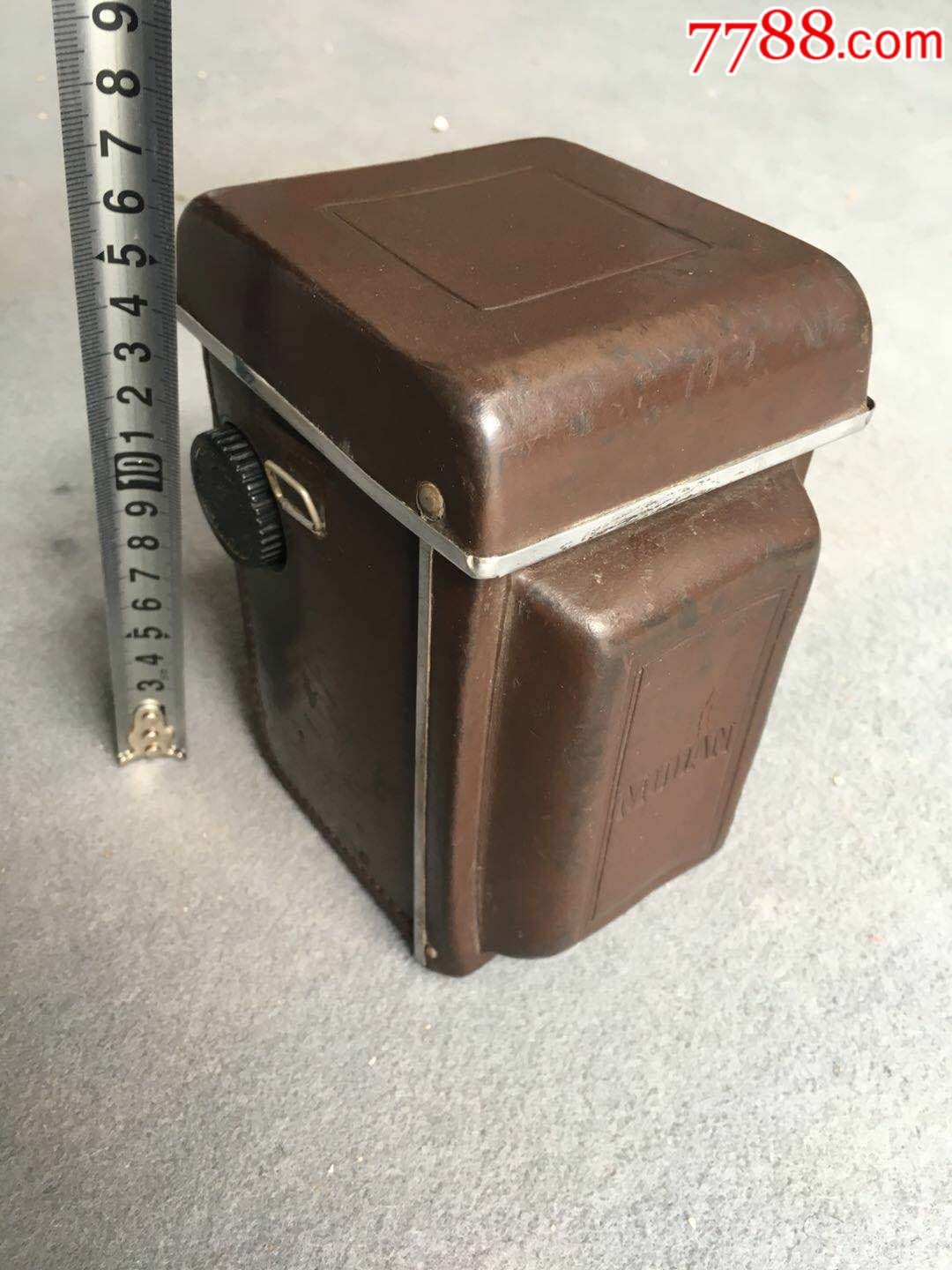 解放初期牡丹相机品相极佳保存极为完好可正常使用_方箱/木箱相机_第1