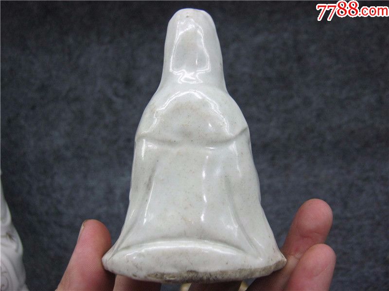 清代德化窑白瓷小观音特价包邮