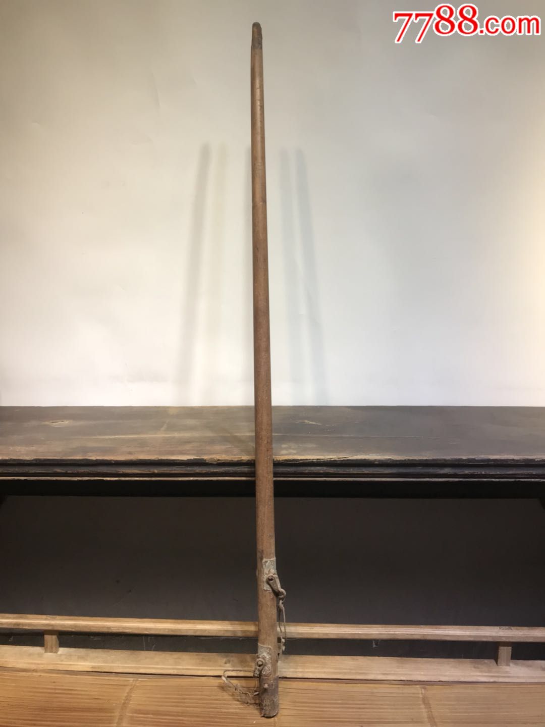 清代黄花梨秤杆长132厘米直径45厘米