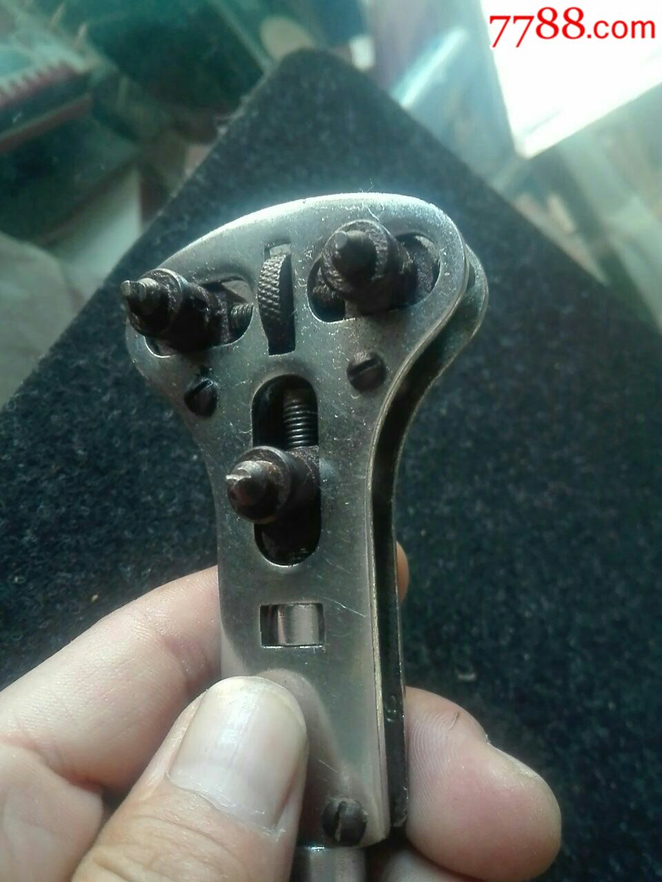 手表开盖器;老式不锈钢.