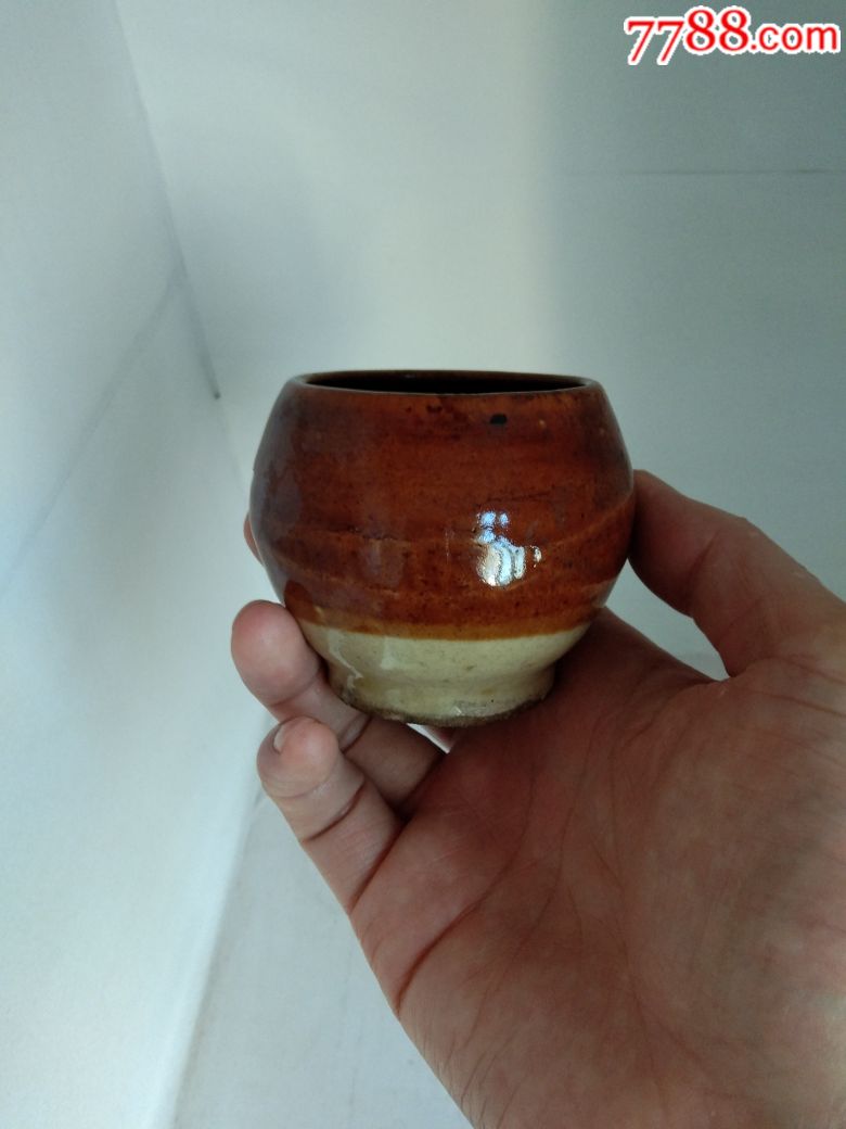 民国酱釉罐酱釉缸陶罐拔罐