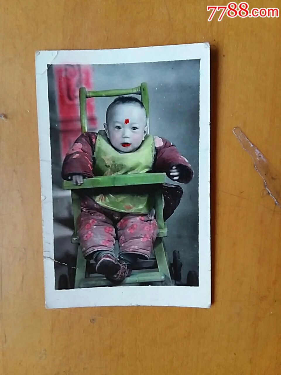 手工彩小孩照-价格:56元-se61454795-老照片-零售-7788收藏__收藏热线