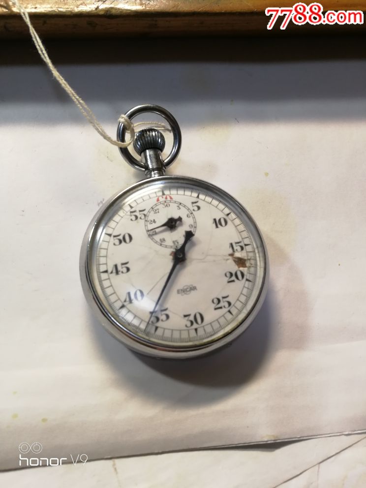 少见的enicar英格秒表)