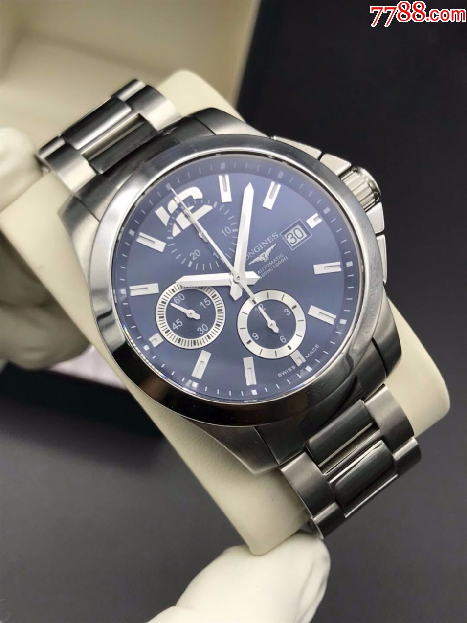 浪琴康卡斯l3.678.4.96.6男表-手表/腕表-7788收藏