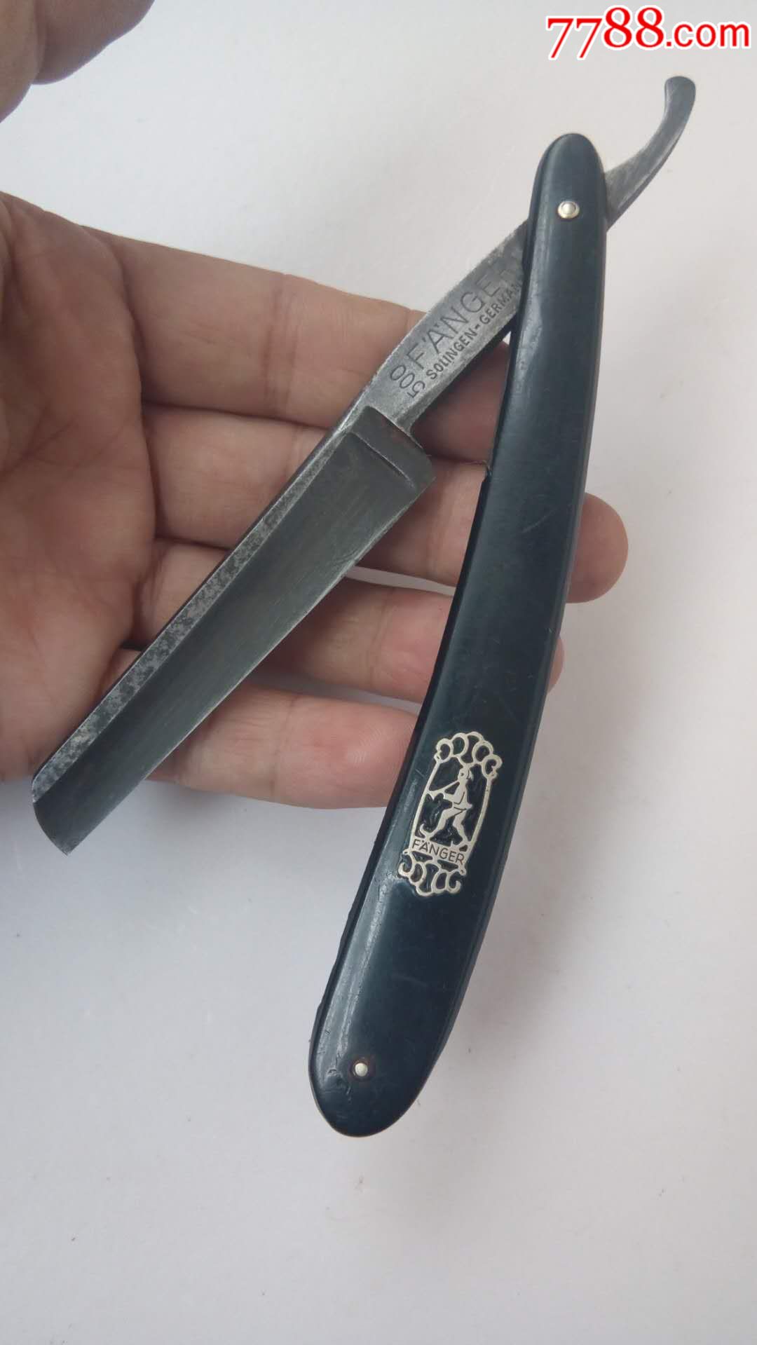 民国时期遗留二战老式德国剃须刀(索林根)-剃须刀-7788幻灯机