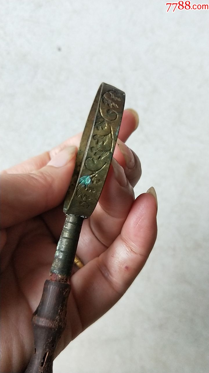 清代铜制放大镜