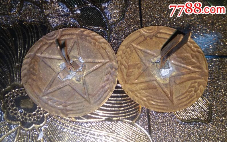 59式陆空阅兵头盔帽徽