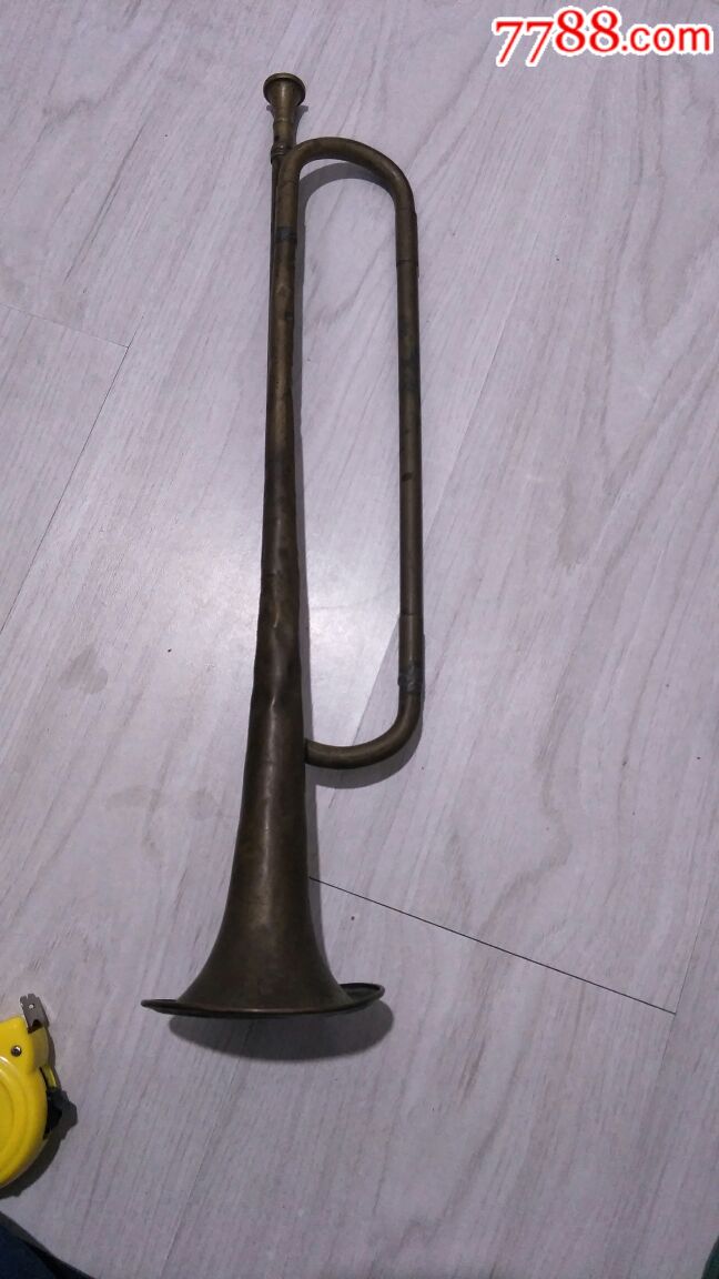 民国时期铜小号~铜喇叭~日军的或者是国军的