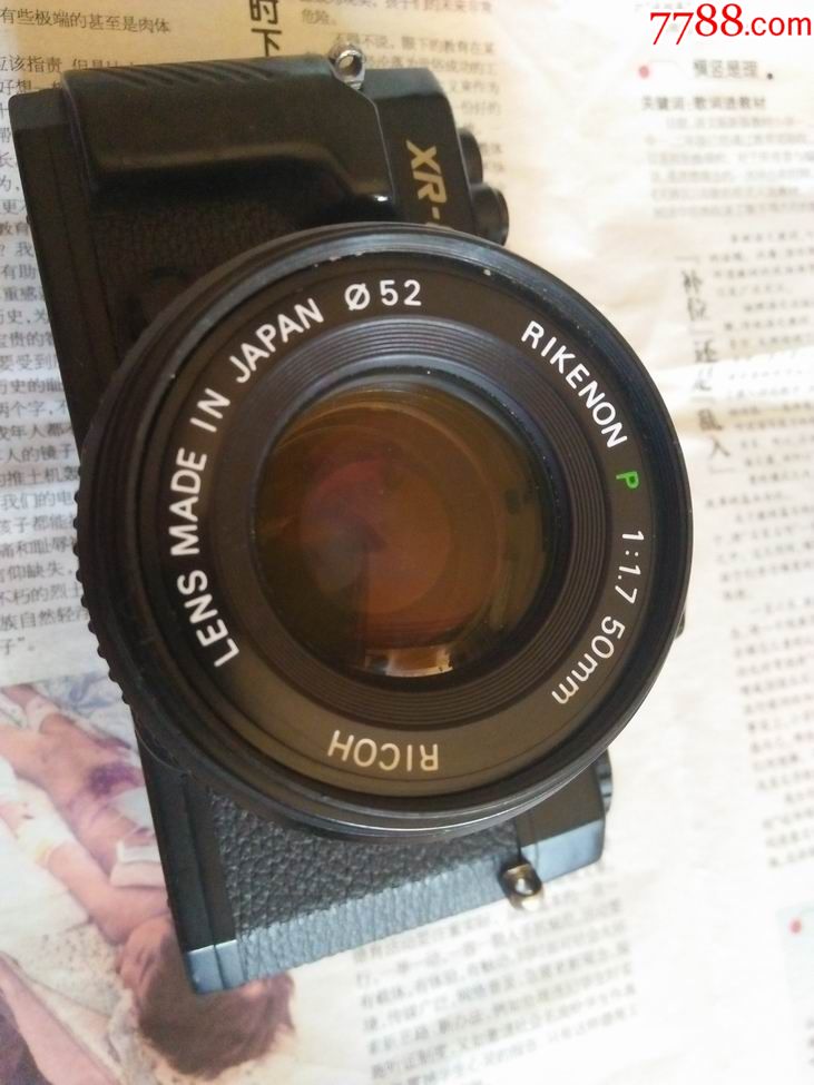 日本理光xr—8单反相机(原配标头) 好品理光70——210变焦镜头