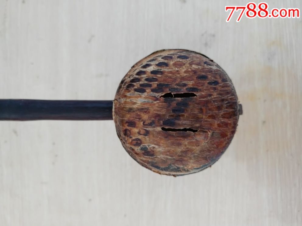 潮州二弦,老货,木料黑,硬,沉,买家自辩