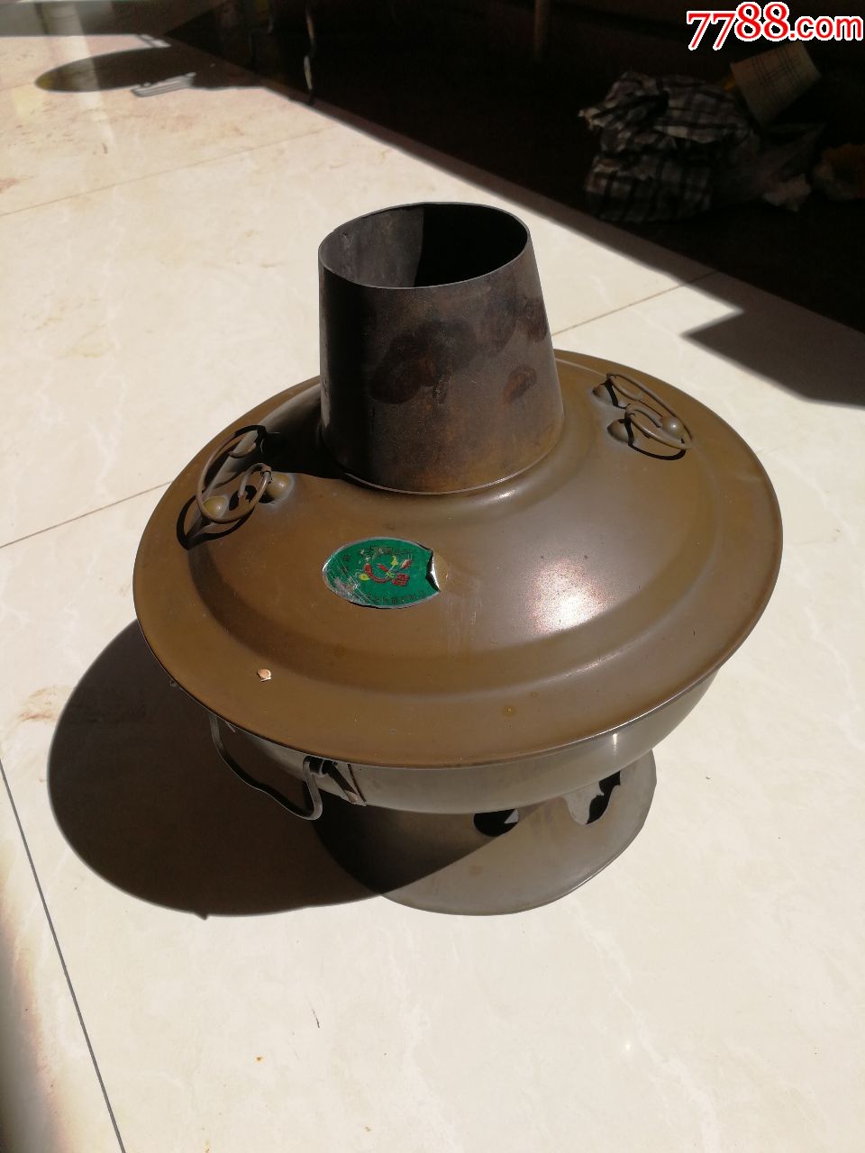 八十年代的铜火锅品相好内蒙出的