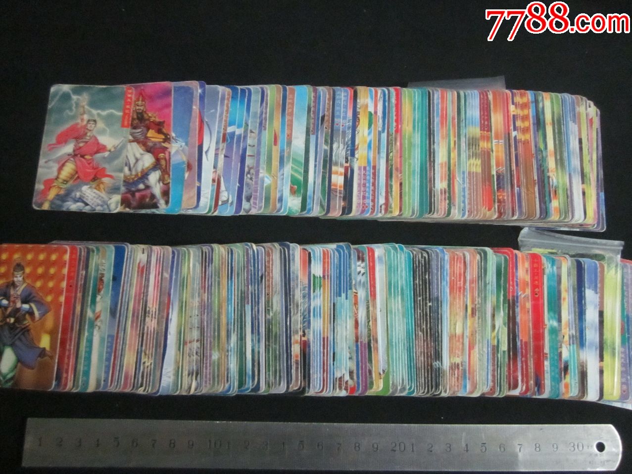 上世纪90年代统一小浣熊水浒大卡弱品一组270张合售.