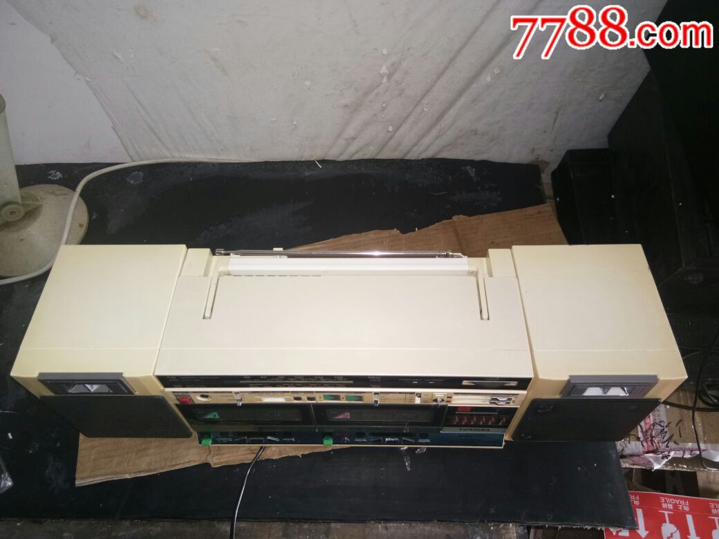 东芝sx85经典收录机,1986年合格证