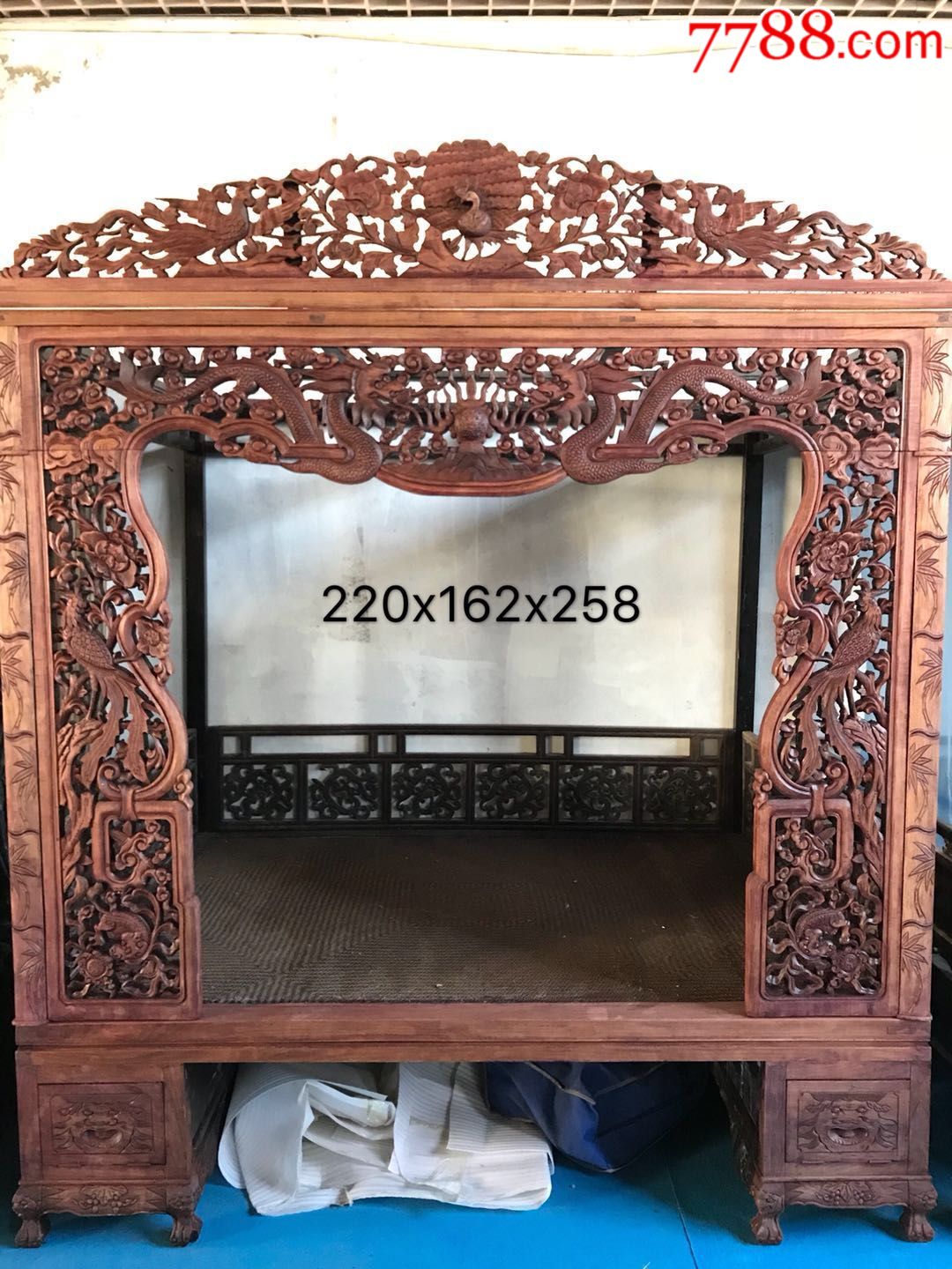 民国时期榉木架子床