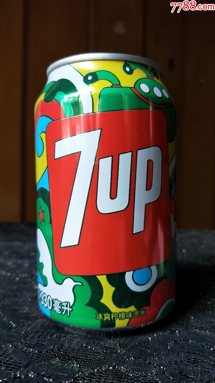 易拉罐子收藏-七喜(18年广东产)