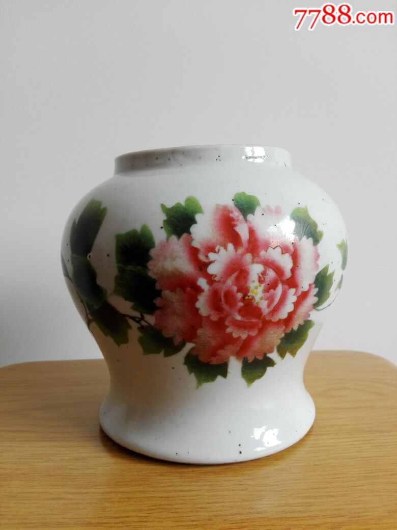 民国名家刷花茶叶罐