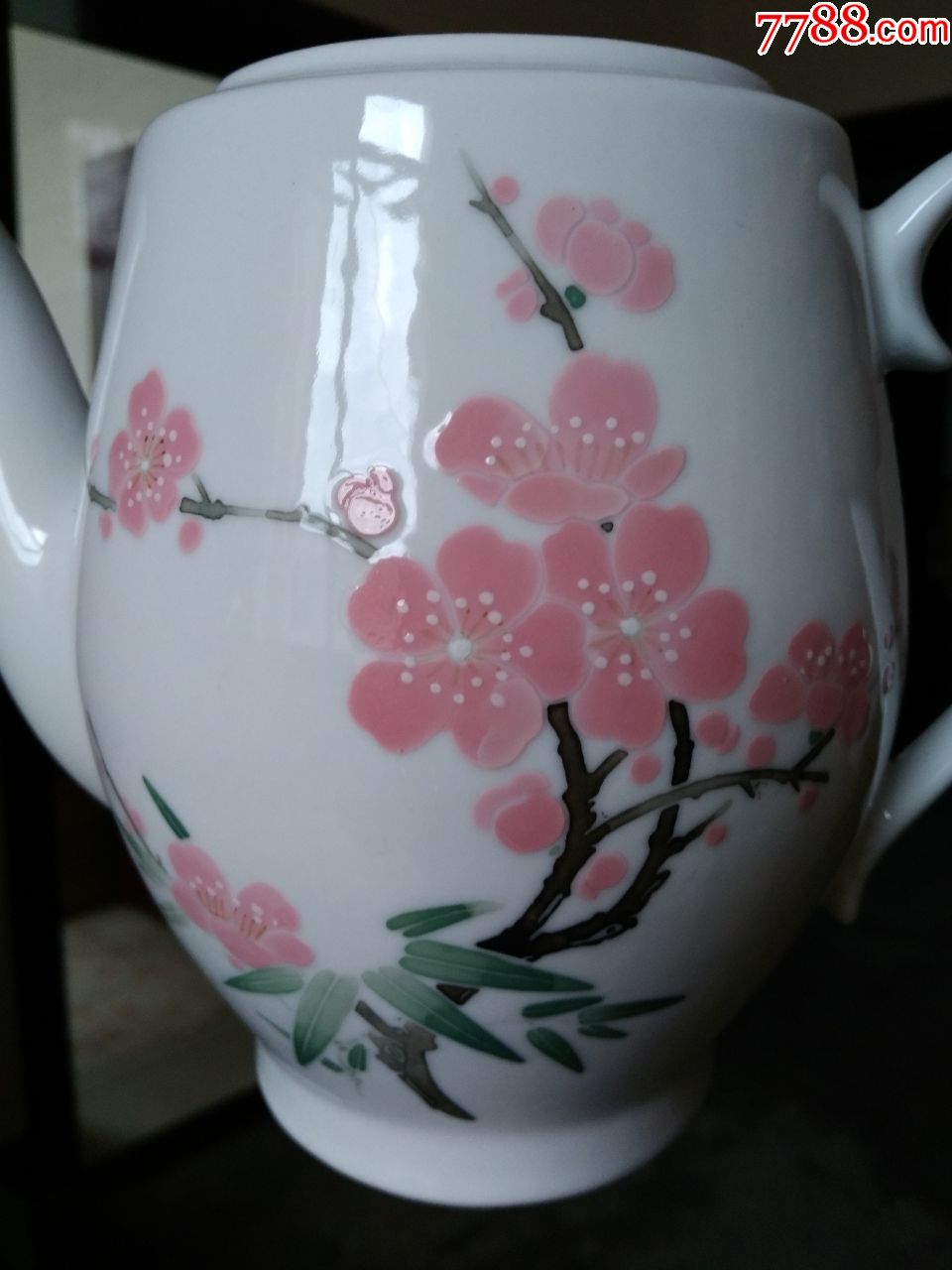 醴陵釉下彩梅花壶-se61655296-彩绘瓷/彩瓷-零售-7788收藏__收藏热线