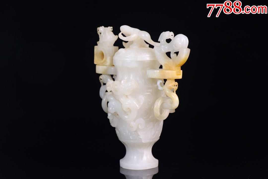 旧藏～螭龙玉杯