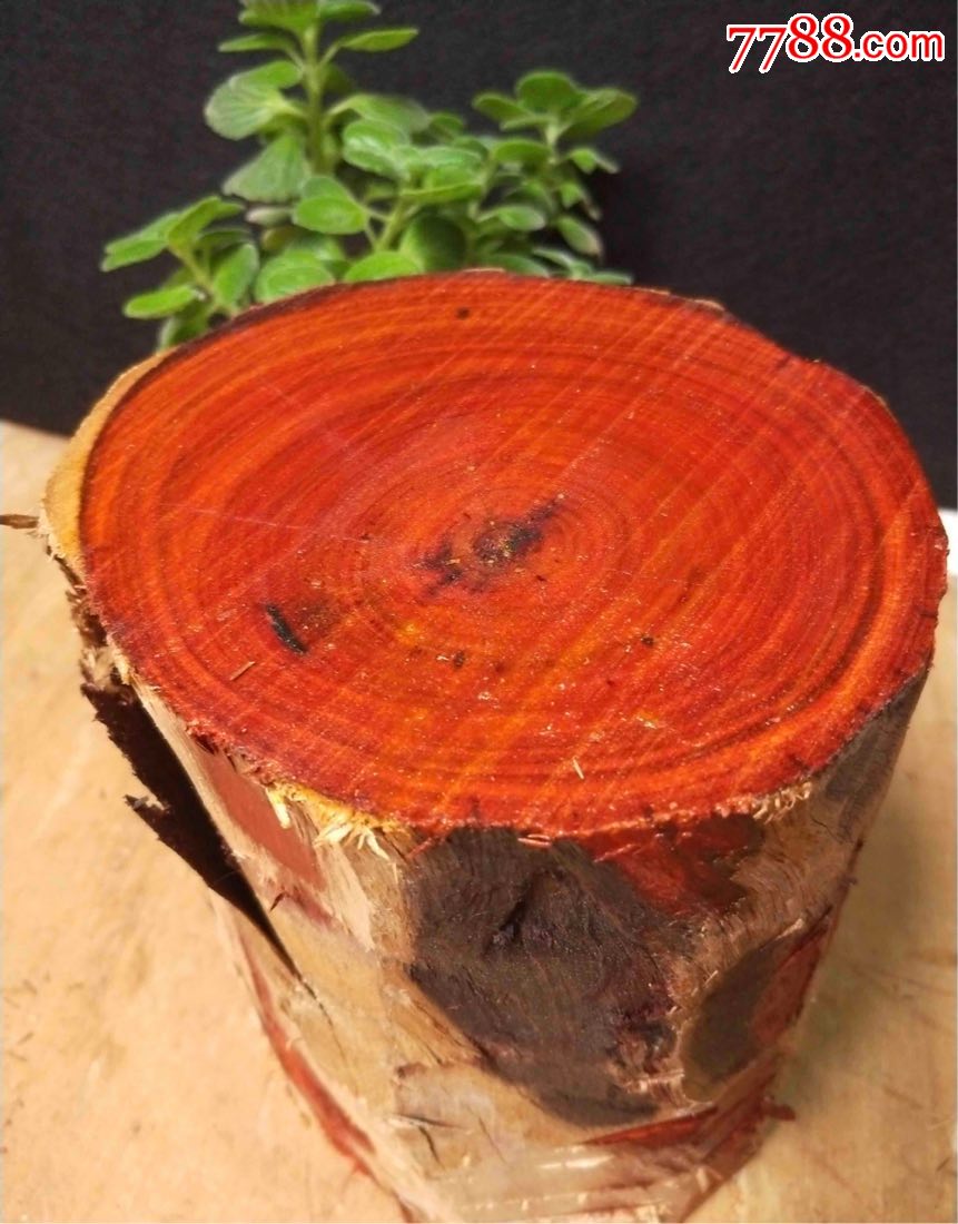 印度小叶紫檀大木头,5斤了,收藏品,包真