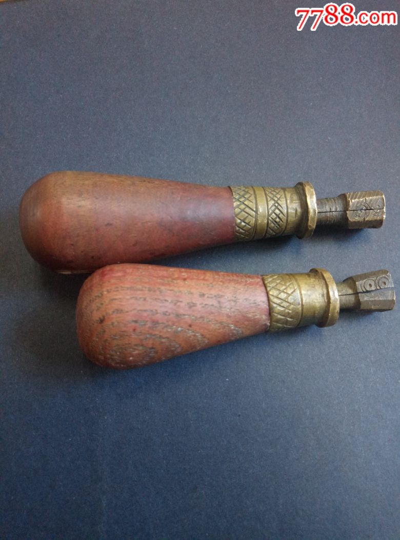 文革前后铜针锥2支